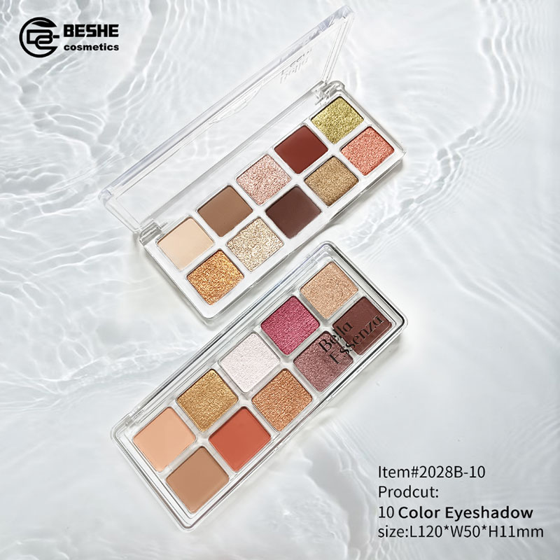 Paleta de sombras de 10 cores