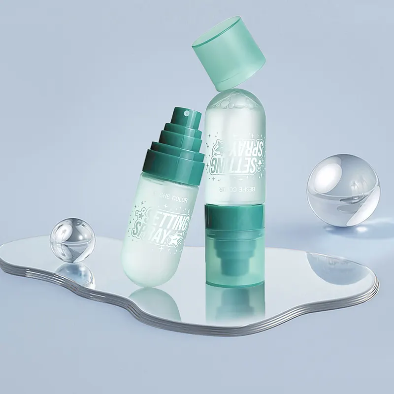 Spray de configuração de maquiagem botânica
